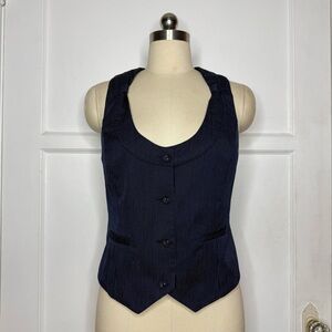 Charlotte Russe pinstripe vest